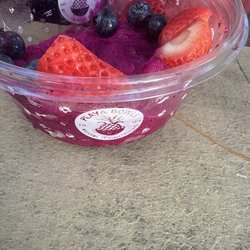 Playa Bowls - i know this is half eaten but i promise its missing toppings
