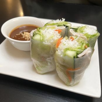 Lemongrass Cafe - (3) Fresh Spring Rolls - Thai Near Me - Tumwater, Washington Lemongrass Cafe - (3) Fresh Spring Rolls - Thai Near Me - Tumwater, Washington