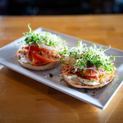 Sway x Bowlounge - Lox Bagels, coffee, and matcha from 8am-2pm daily