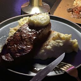 Why is the butter not melting on the steak, hmmmm...?