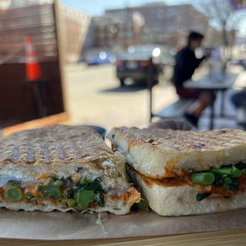 Duckfat - Broccolini Panini (isn't that fun to say?) - New American Near Me - Portland, Maine