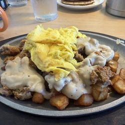 Chicken Fried Steak skillet.