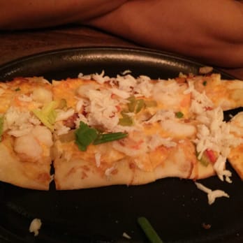 J. Wilson's - Crab flatbread. It would be better if it had any type of sauce on it. - New American Near Me - Beaumont, Texas J. Wilson's - Crab flatbread. It would be better if it had any type of sauce on it. - New American Near Me - Beaumont, Texas