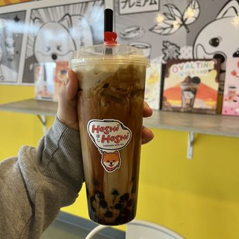 Hoshi Hoshi - brown sugar coffee boba - Bubble Tea Near Me - Fort Wayne, Indiana