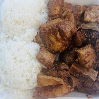 Lutong Bahay - Bomb! Pork Pork Adobo with jasmine rice. Absolutely delicious. - Grocery Near Me - Los Angeles, California Lutong Bahay - Bomb! Pork Pork Adobo with jasmine rice. Absolutely delicious. - Grocery Near Me - Los Angeles, California