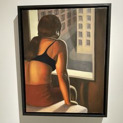 Muskegon Museum of Art - Olivia Chigas painting called Sloppy Joe Xanadu