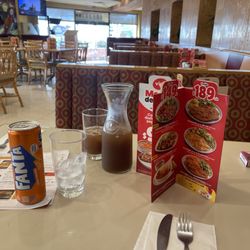 Vips - Booth with Fanta and Iced Tea.