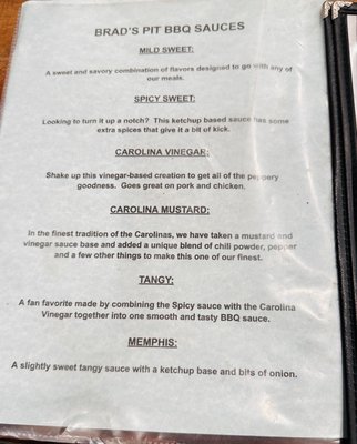 Menu photo 2 Brad's Pit BBQ Littleton, CO