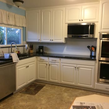 Artistic Stone Kitchen & Bath - Cambria counter and white subway tile with cabinet reface - Building Supplies Near Me - Mountain View, California Artistic Stone Kitchen & Bath - Cambria counter and white subway tile with cabinet reface - Building Supplies Near Me - Mountain View, California