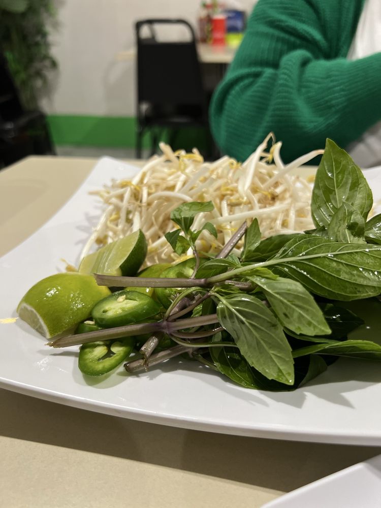 Food from Pho Dinh City Restaurant