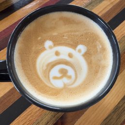 Abearable latte!