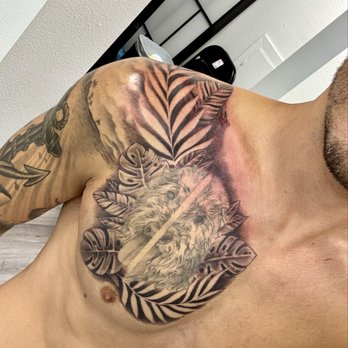 El Camino Tattoo - Completed free-hand tattoo by Evan Oszajca - Tattoo Near Me - Encinitas, California El Camino Tattoo - Completed free-hand tattoo by Evan Oszajca - Tattoo Near Me - Encinitas, California