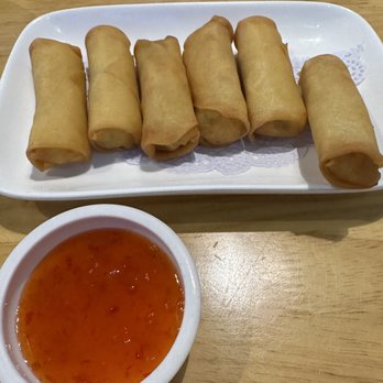 Tokyo Express - Generous  order of Spring Rolls SIX! - Japanese Near Me - Carmichael, California