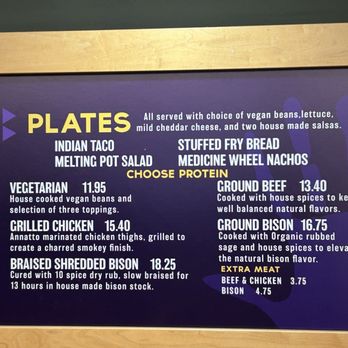 Tocabe An American Indian Eatery - Menu - American Near Me - Denver, Colorado Tocabe An American Indian Eatery - Menu - American Near Me - Denver, Colorado