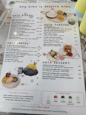 Menu photo 1 Naya Dessert Cafe Davis, CA Menu photo 1 Naya Dessert Cafe Davis, CA