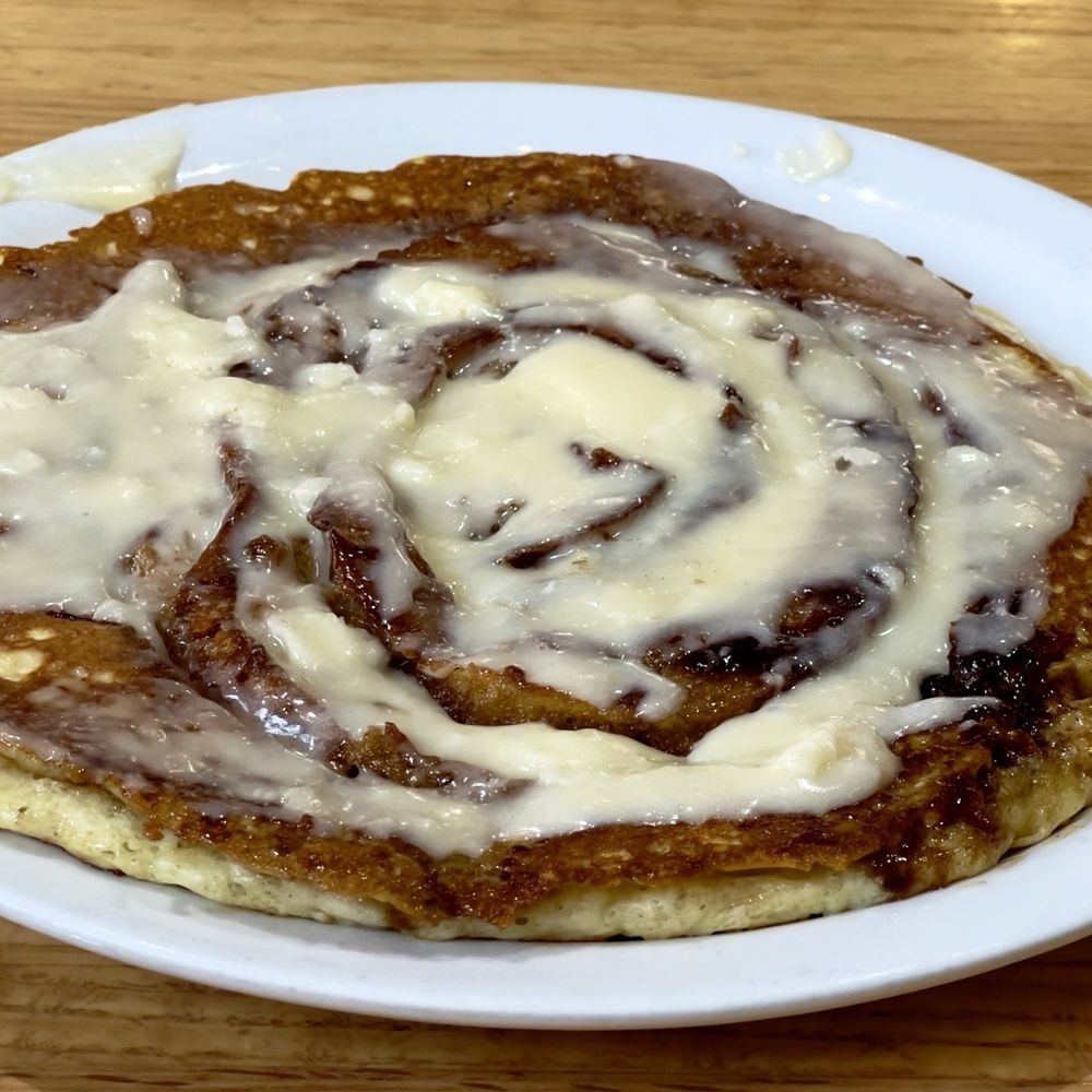 Batter Up Pancakes - Coffee cake pancakes - Pancakes Near Me - Clovis, California