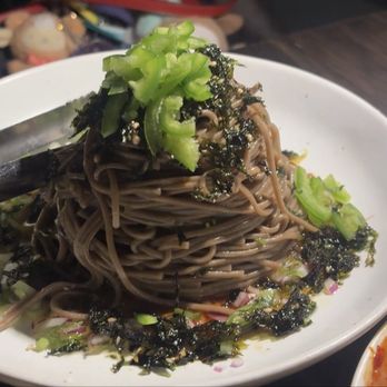 Hojokban - perilla oil noodle - Korean Near Me - New York, New York Hojokban - perilla oil noodle - Korean Near Me - New York, New York