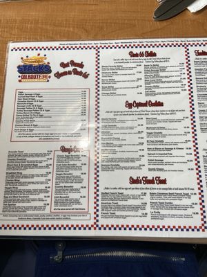 Menu photo 5 Stacks On Route 66 Glendora, CA
