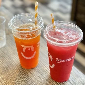 Starbird Chicken - Peach Iced Tea & Berry Bliss Lemonade - Chicken Shop Near Me - Palo Alto, California Starbird Chicken - Peach Iced Tea & Berry Bliss Lemonade - Chicken Shop Near Me - Palo Alto, California