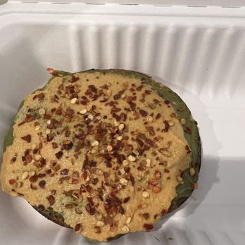 Ginger Juice - Spicy Avocado on whole grain bagel. My favorite - Juice Bars & Smoothies Near Me - Richmond, Virginia