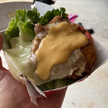 Chick-fil-A - Spicy Chicken Sandwich Deluxe Meal - Fast Food Near Me - Dacula, Georgia