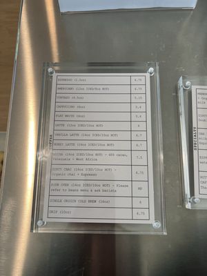 Menu photo 8 Memento Coffee Works Long Beach, CA
