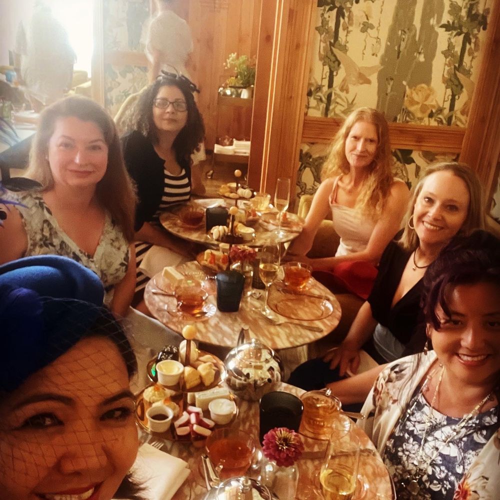 Goldie's Sunken Bar - Ladies at afternoon tea - Cocktail Bars Near Me - Austin, Texas