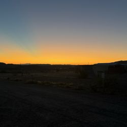 Paisano Village RV Park & Inn - Sunset from our sight