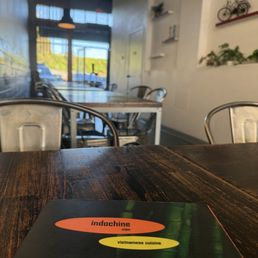 Menu and view of tables