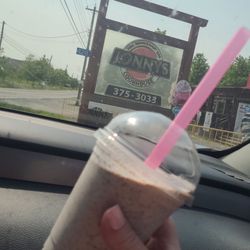 Jonny's Cookhouse and Ice Cream Shop - Cookie Monster milkshake