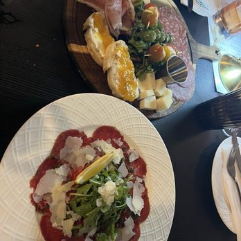 American Way Pasta - Beef carpaccio and charcuterie - Wine Bars Near Me - Phoenix, Arizona