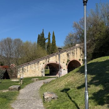 Funicolare di Verona - Funicular structure from halfway up - Landmarks & Historical Buildings Near Me - Verona, VR