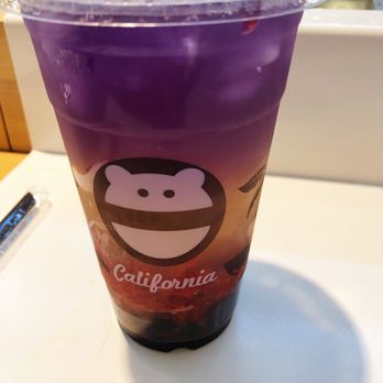 Mini Monster Cafe - Sunrise passion fruit tea - Bubble Tea Near Me - Anaheim, California