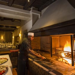 Il Cenacolo - Camino in sala ristorante il cenacolo