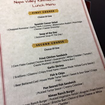 Napa Valley Restaurant Week - 01.29.17 Napa Valley Restaurant Week @ Napkins Bar and Grill - Festivals Near Me - Napa, California Napa Valley Restaurant Week - 01.29.17 Napa Valley Restaurant Week @ Napkins Bar and Grill - Festivals Near Me - Napa, California