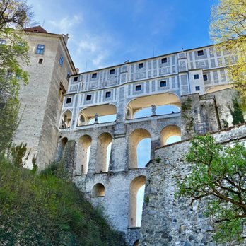 Cesky Krumlov - Walkway from the Royal Residences to the Theatre - Local Flavor Near Me