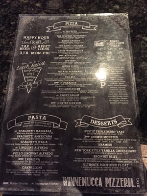 Menu photo 8 Winnemucca Pizzeria Winnemucca, NV Menu photo 8 Winnemucca Pizzeria Winnemucca, NV