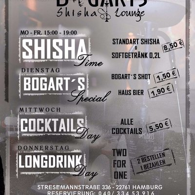 Menu photo 2 Bogart's Shisha Lounge Hamburg, HH