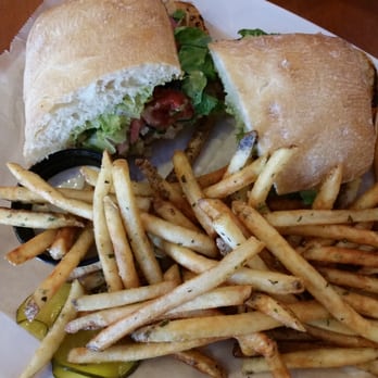 Lola - An American Bistro - Chicken Totally and rosemary fries. Delicious meal! - Coffee & Tea Near Me - New Ulm, Minnesota
