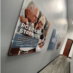 Line Graphix - Acrylic Signs with Satndoffs