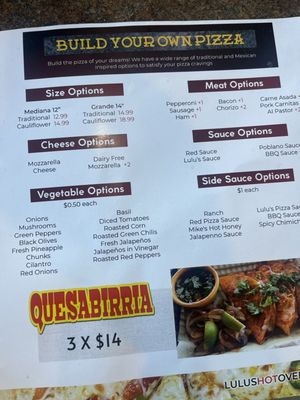 Menu photo 2 Lulu's Hot Oven South Jordan, UT Menu photo 2 Lulu's Hot Oven South Jordan, UT