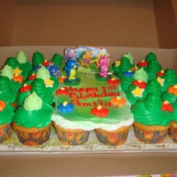 Pink Elephant Bakery - Backyardigan Cupcake Cake