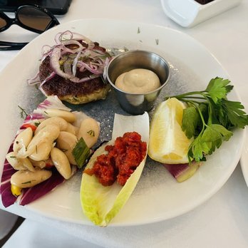 Limani Taverna - Crab Cake - Greek Near Me - Woodbury, New York Limani Taverna - Crab Cake - Greek Near Me - Woodbury, New York