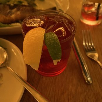 Upland - Cranberry Juice with lemon/lime - New American Near Me - New York, New York Upland - Cranberry Juice with lemon/lime - New American Near Me - New York, New York