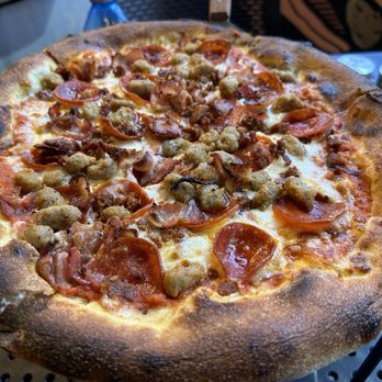 Birra House - Meat Lovers Pizza...so delicious! - Steakhouses Near Me - San Juan, Puerto Rico Birra House - Meat Lovers Pizza...so delicious! - Steakhouses Near Me - San Juan, Puerto Rico