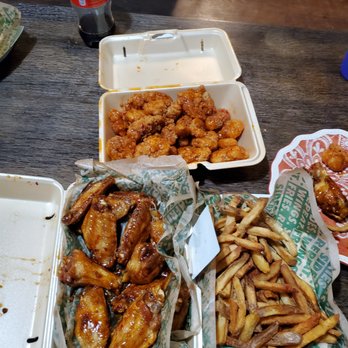 Wingstop - Both boxes are NOT what we ordered after 2 trips to the store. Horrible manager and execution - Chicken Wings Near Me - Kyle, Texas Wingstop - Both boxes are NOT what we ordered after 2 trips to the store. Horrible manager and execution - Chicken Wings Near Me - Kyle, Texas