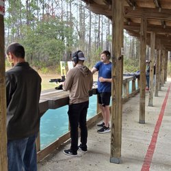 Osceola Shooting Range - Folks at range