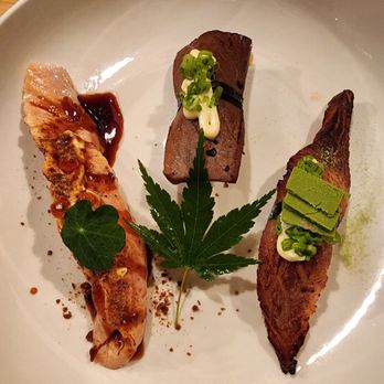 Sushi Mazi - VIP menu, salmon in espresso sauce, aged tuna and matcha tuna. You can't imagine how good they are! - Sushi Bars Near Me - Portland, Oregon Sushi Mazi - VIP menu, salmon in espresso sauce, aged tuna and matcha tuna. You can't imagine how good they are! - Sushi Bars Near Me - Portland, Oregon