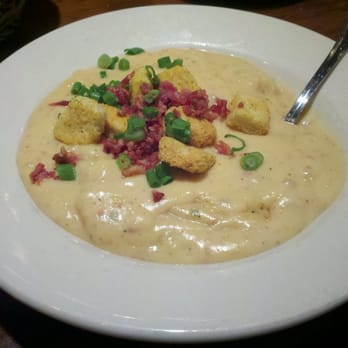 Johnny Carino's - Potato Garlic Soup - Italian Near Me - Modesto, California