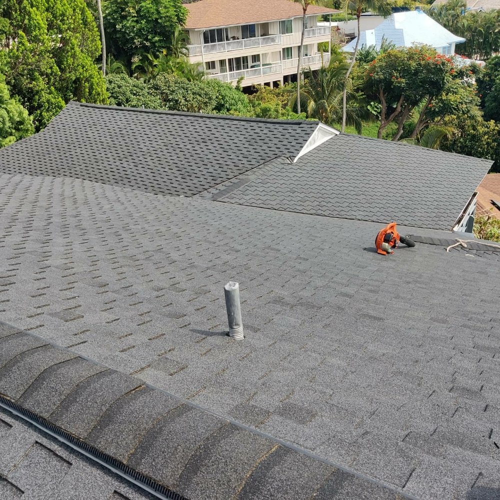 Slide of First Class Roofing